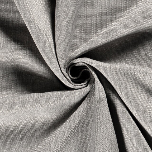 Linnenlook decostof uni lichtgrijs