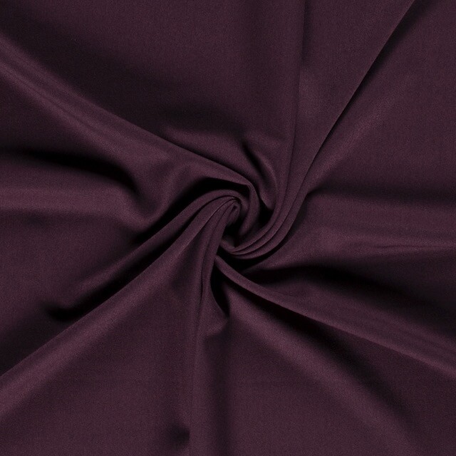 Bi-stretch gabardine bordeaux