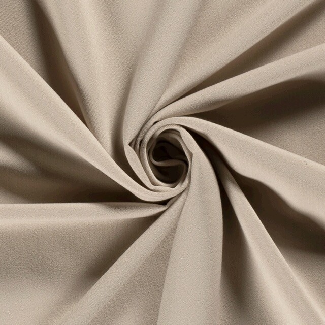 Bi-stretch gabardine beige