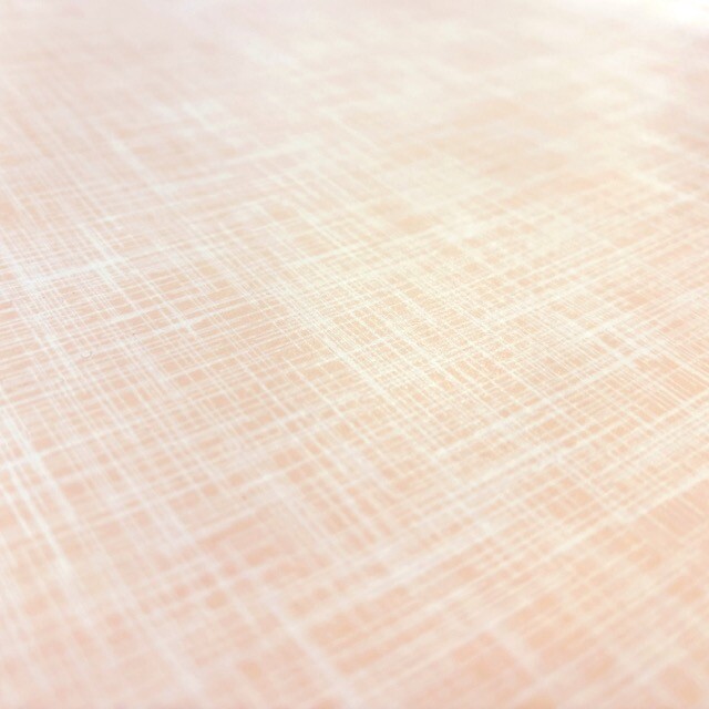 Tafelzeil bedrukt linnenmotief lichtroze