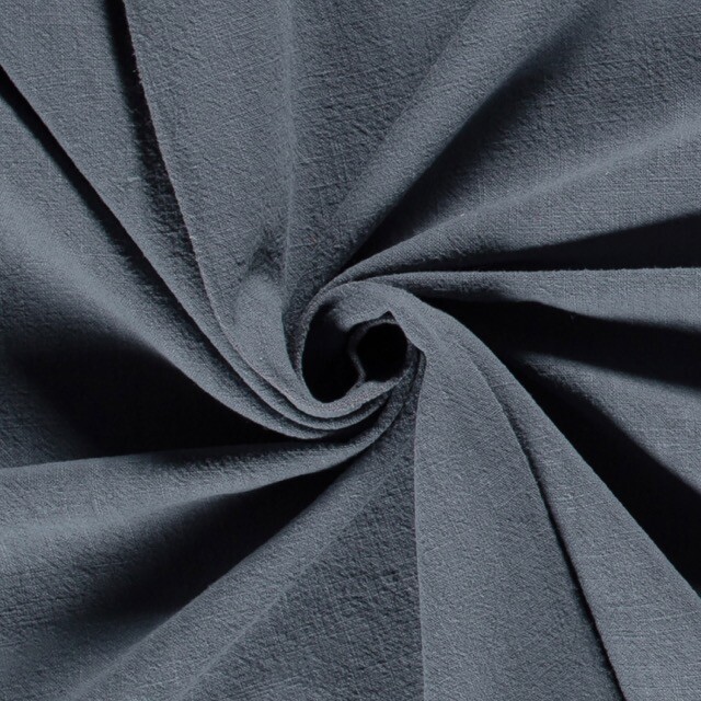 ramie linnen stone washed indigo
