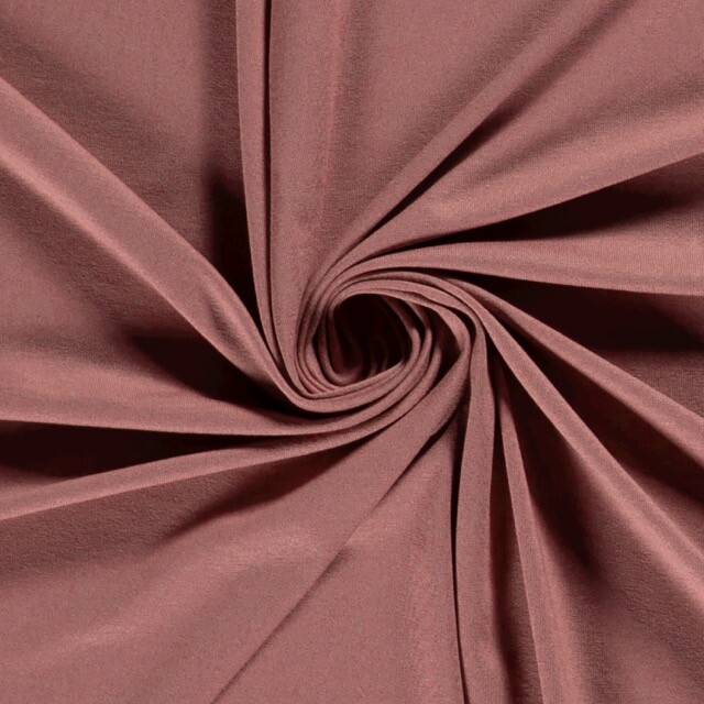 viscose tricot uni oudroze