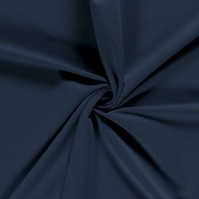 sweat/French Terry donker indigo