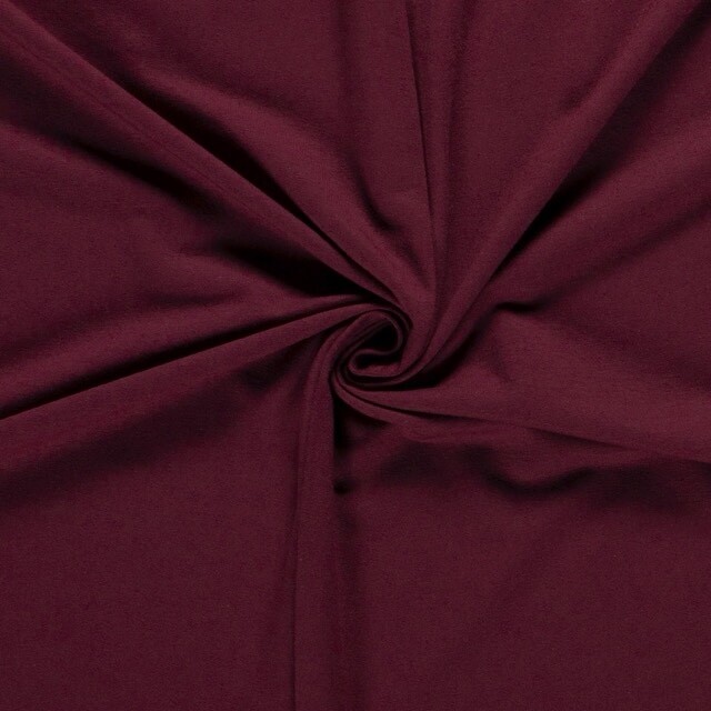 sweat/French Terry wijnrood
