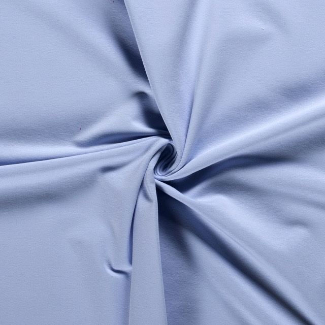 sweat/French Terry lichtblauw