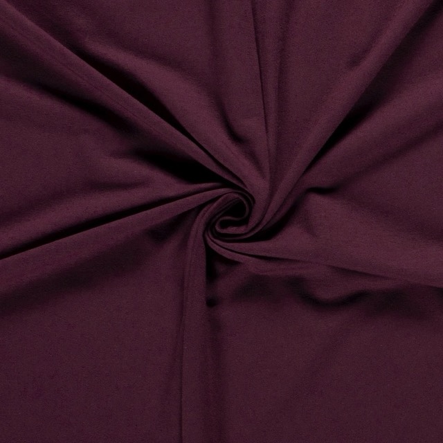 sweat/French Terry wijnrood