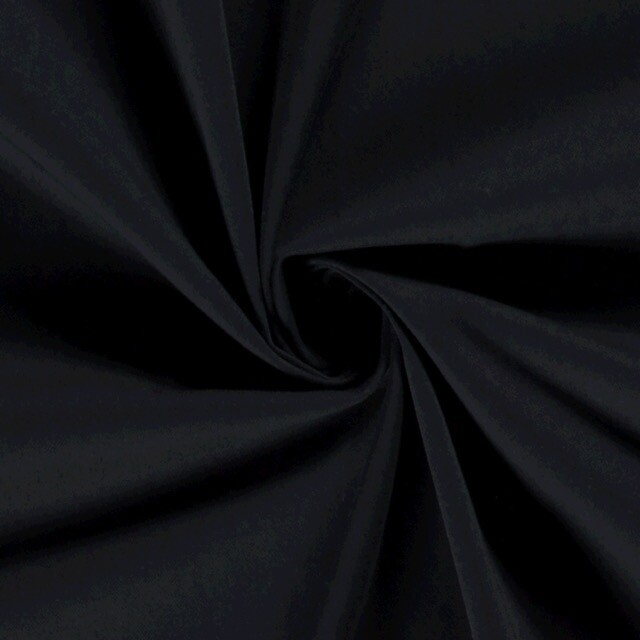 Keperkatoen stretch uni marine