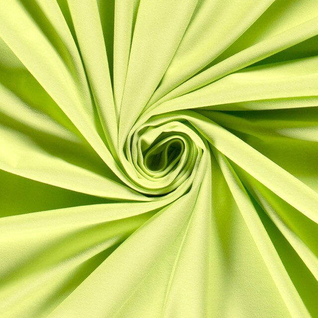 katoen tricot uni lime