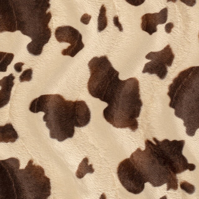 velboa imitatiebont koeien beige