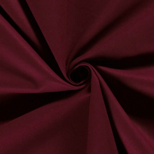 canvas uni wijnrood