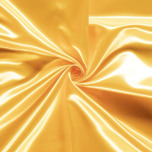 Satijn uni geel