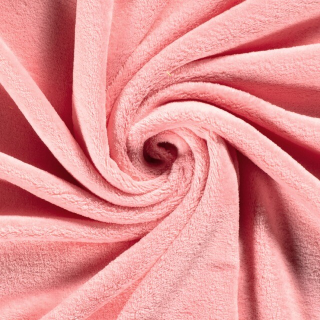coral fleece uni koraal