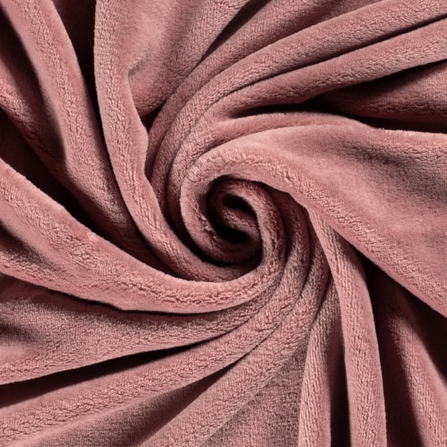 coral fleece uni oudroze
