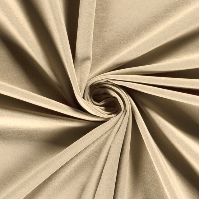 katoen tricot uni beige