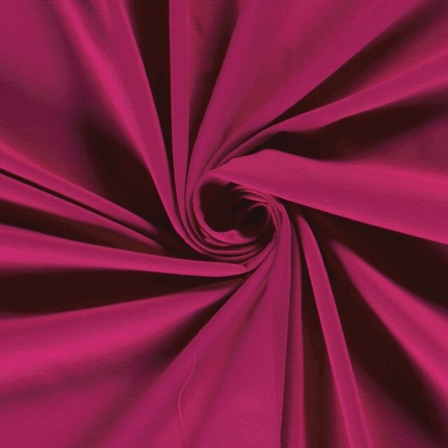 katoen tricot uni fuchsia