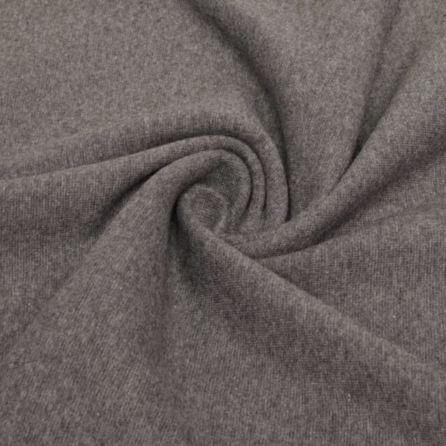 Boordstof melange donkergrijs