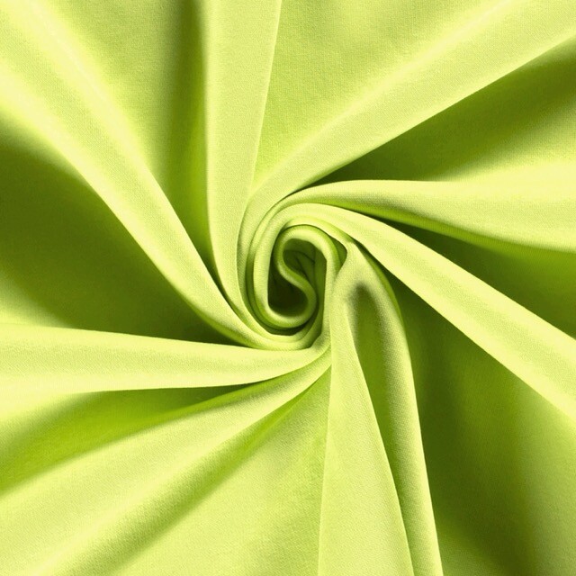 Joggingstof lime