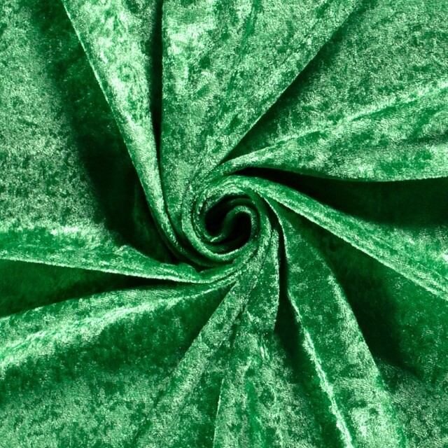 velours de panne groen