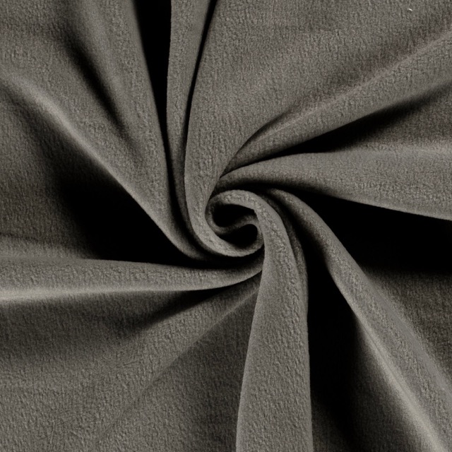 Polar Fleece donkergrijs