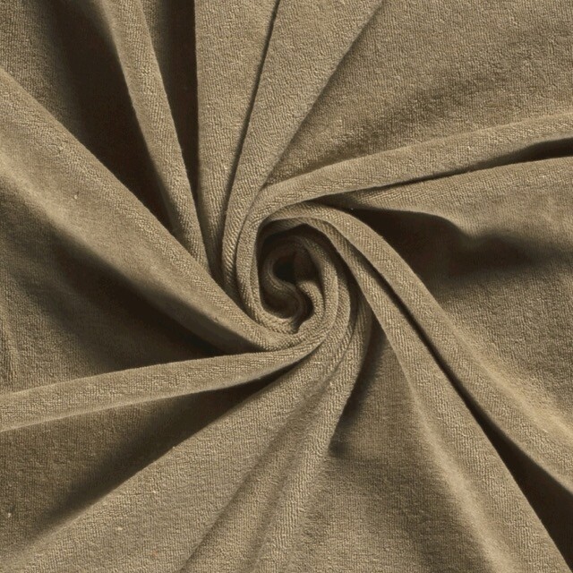badstof jersey beige