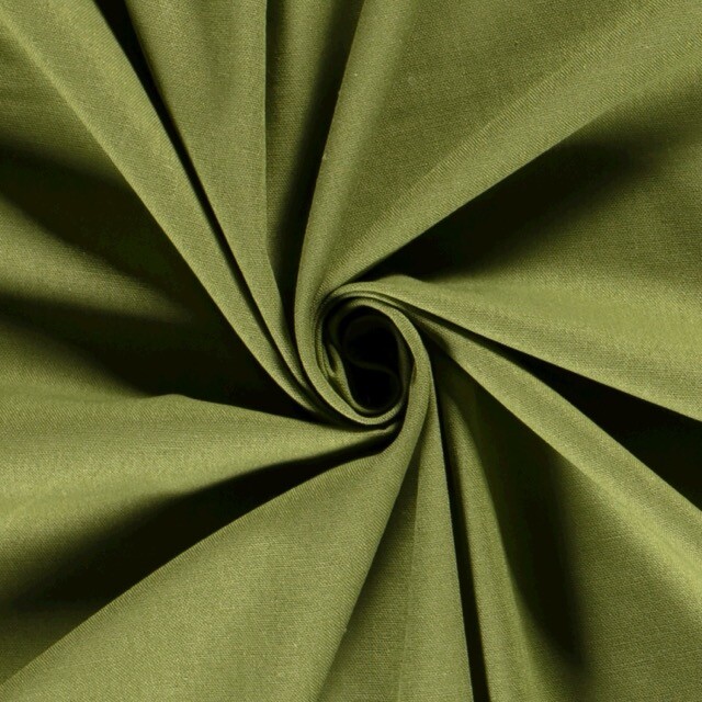 viscose linnen geweven uni lime