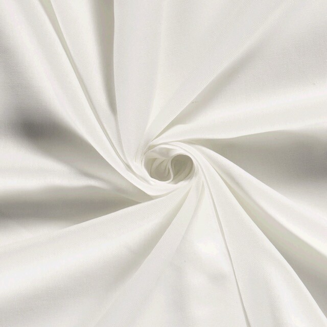 viscose linnen geweven uni offwhite