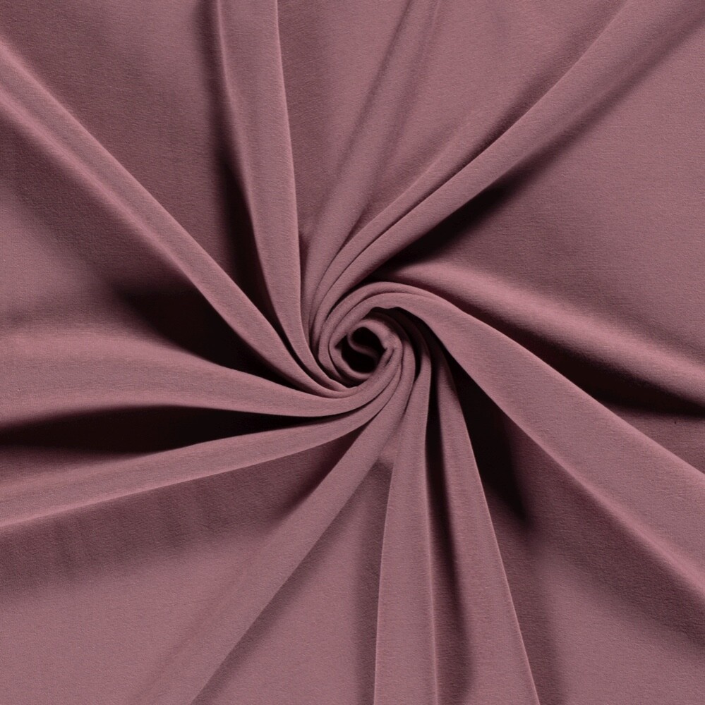 Alpenfleece uni oudroze