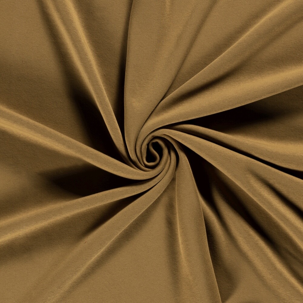 Alpenfleece uni okergeel