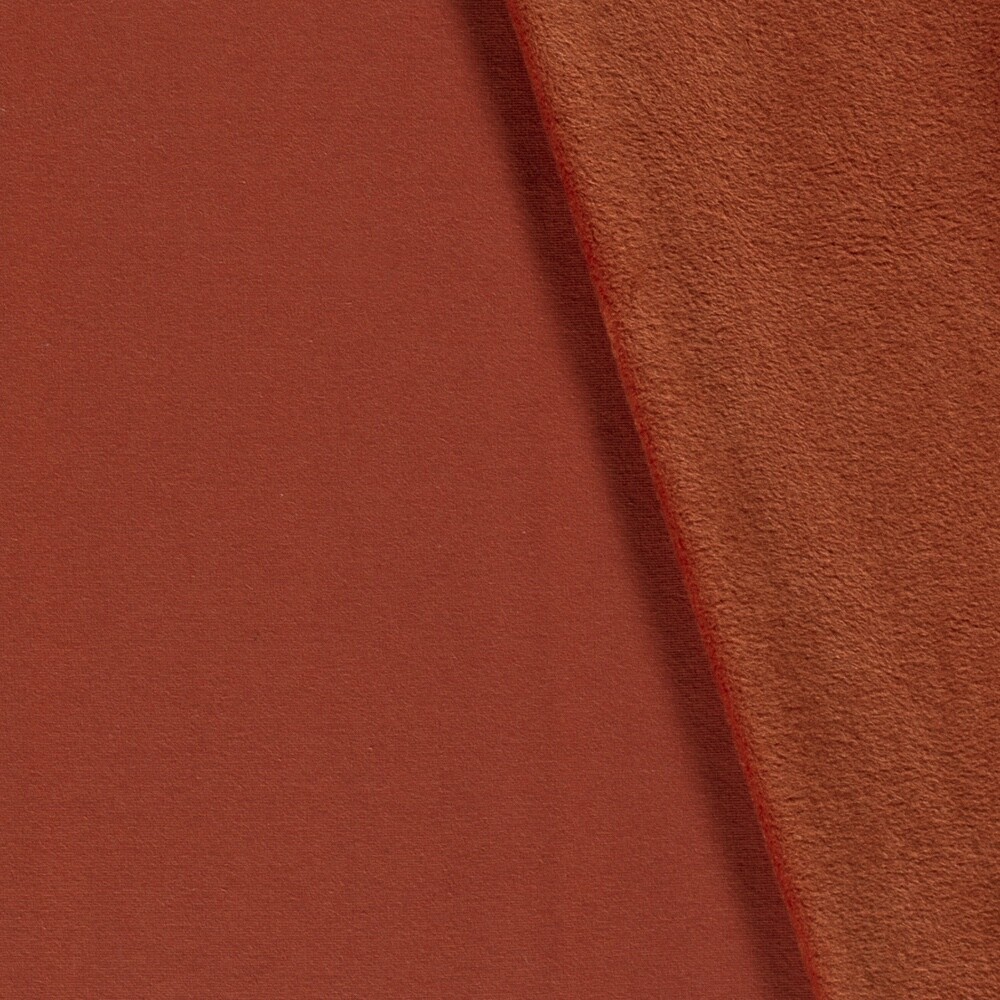 Alpenfleece uni brick