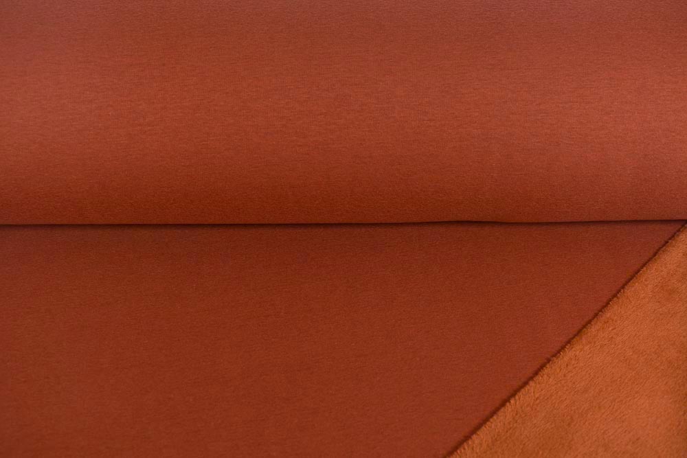 Alpenfleece uni brick