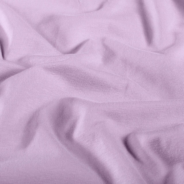 Katoen tricot uni lila