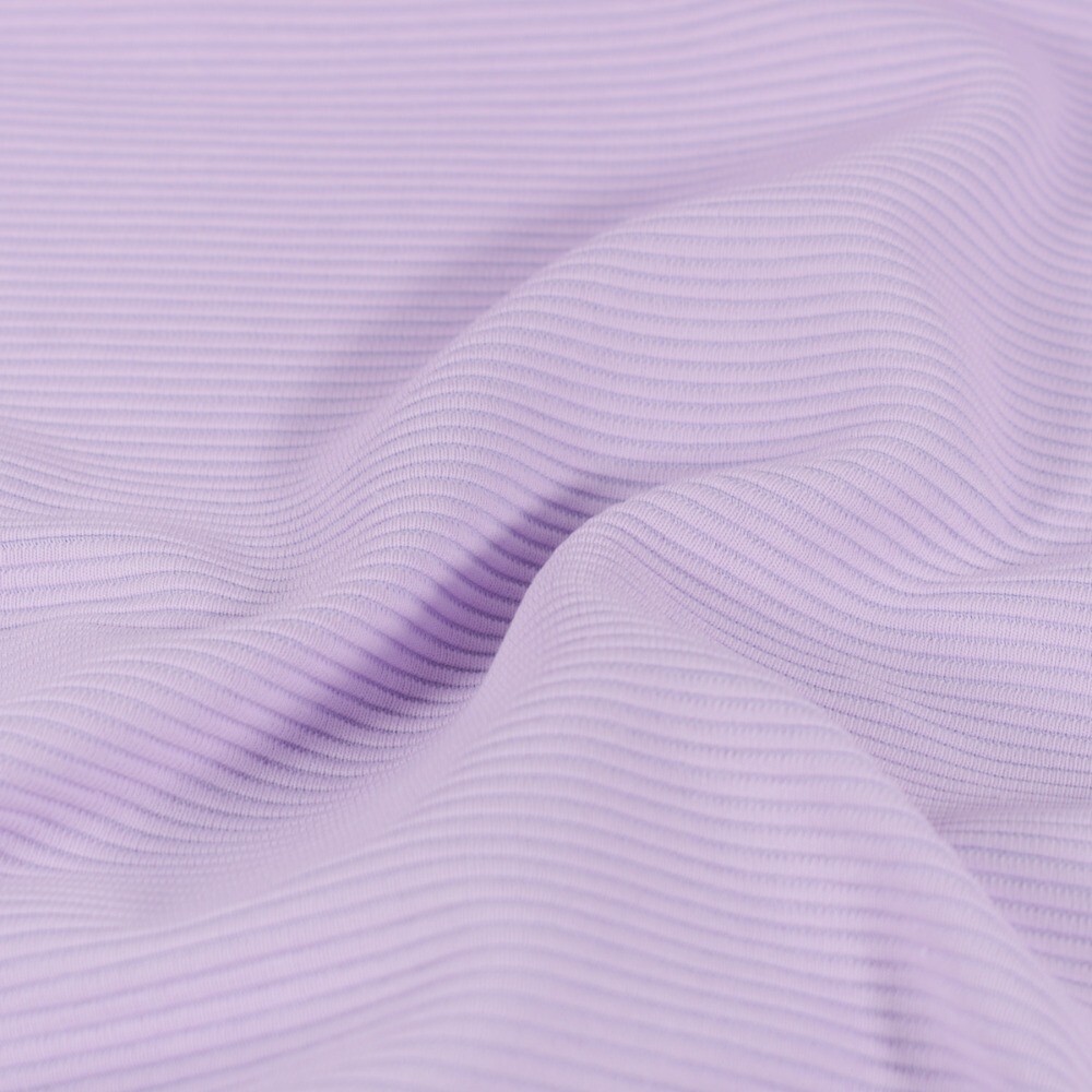 Ottoman rib jersey uni lila