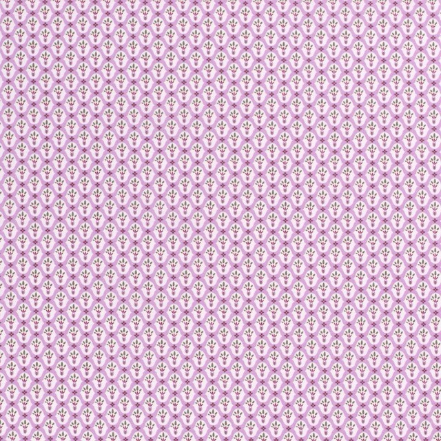 katoen poplin bedrukt bloemen lichtroze