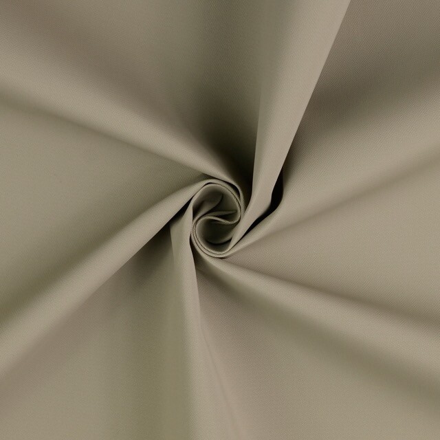 Outdoor stof gecoat uni lichtgrijs