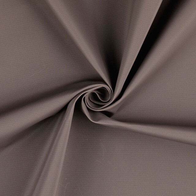 Outdoor stof gecoat uni grijs