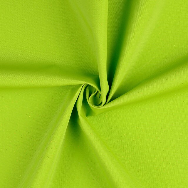 Outdoor stof gecoat uni appelgroen