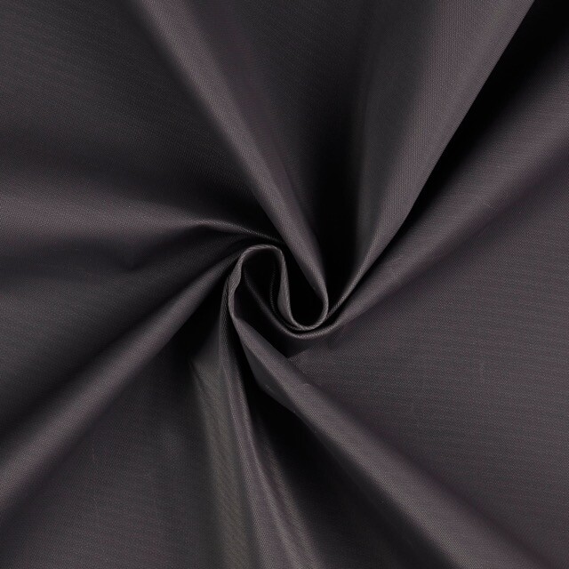 Outdoor stof gecoat uni donkergrijs