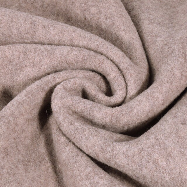 Wolvilt/Walkloden melange beige