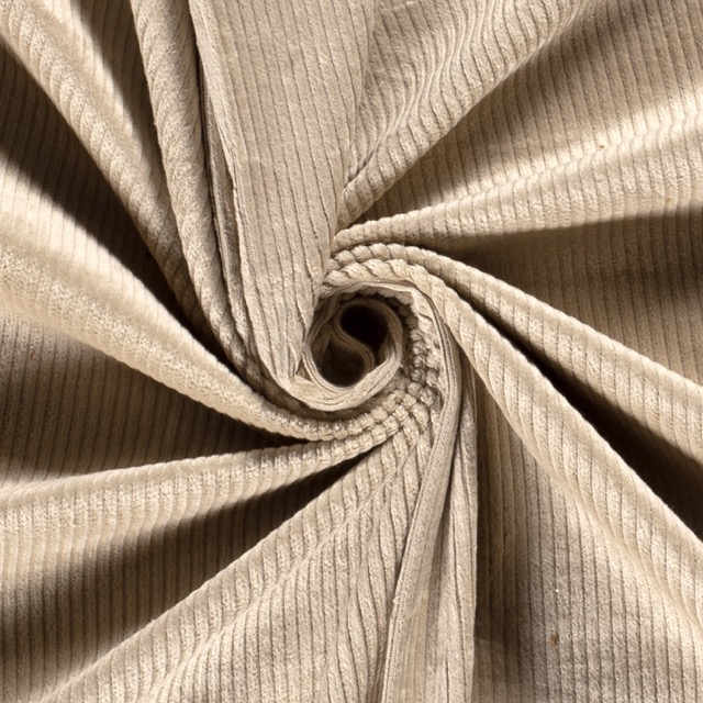 Corduroy stretch beige