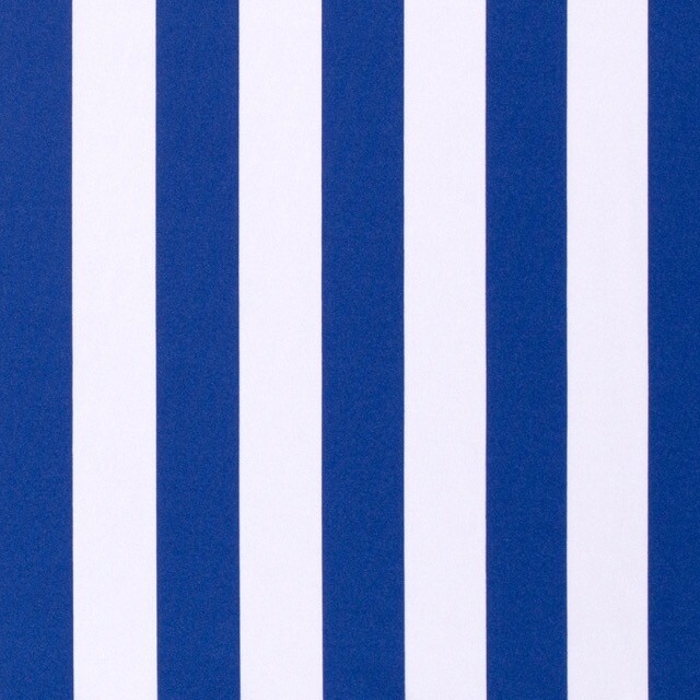 Burlington texturé gestreept blauw/wit