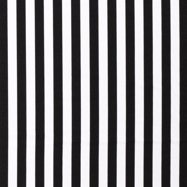 Burlington texturé gestreept zwart/wit