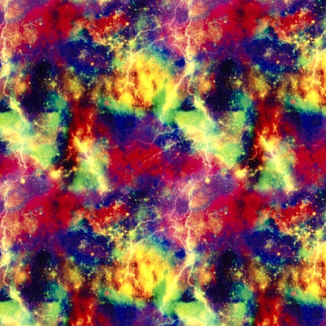 Polyester jersey digitaaldruk abstract multicolor