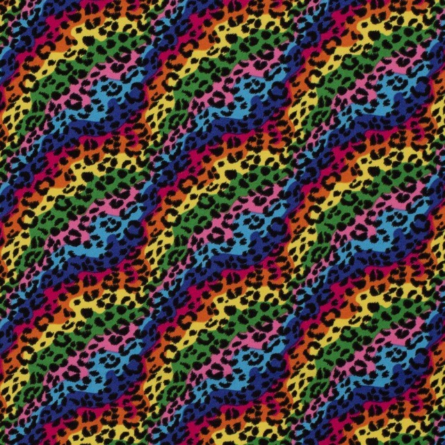 Burlington texturé luipaard multicolor