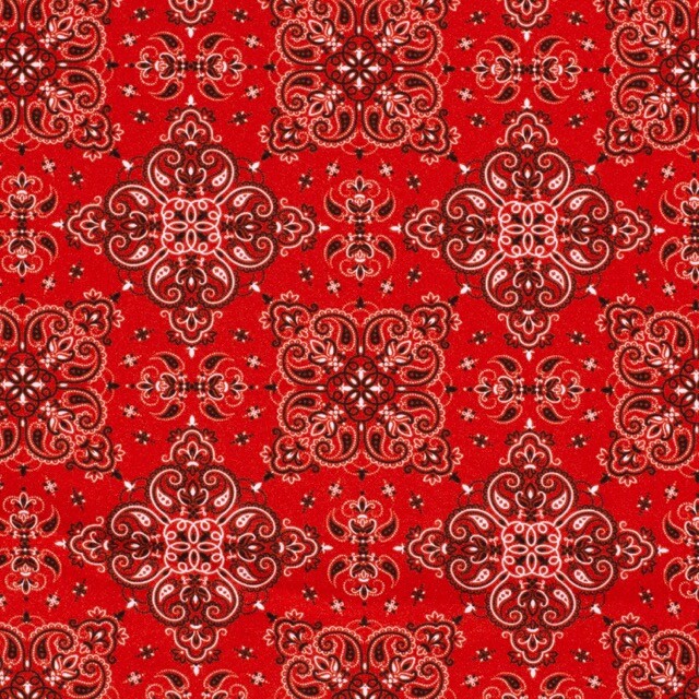 Burlington texturé abstract rood