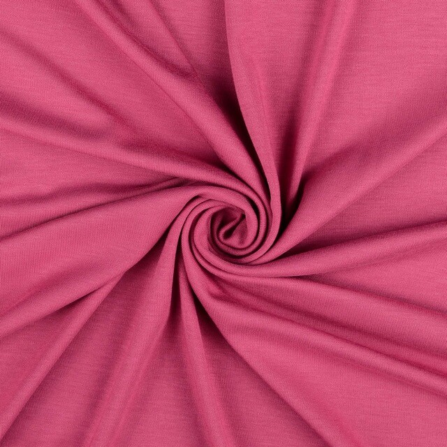 Viscose jersey vintage modal touch roze