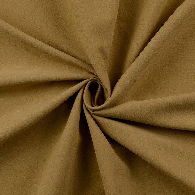 Trenchcoat stof uni camel