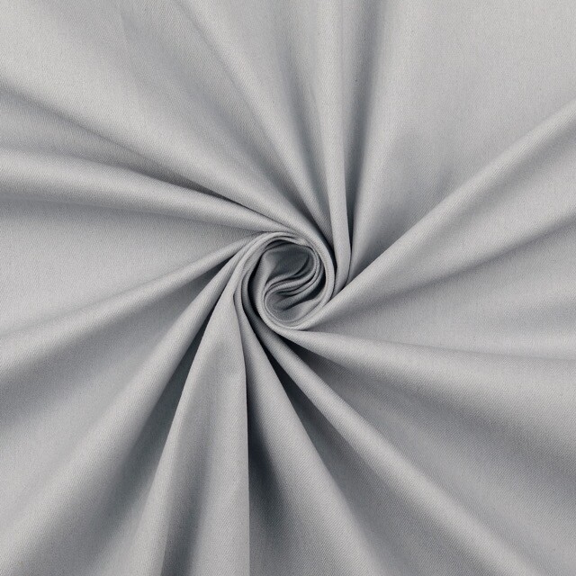 Jeans stof uni grijs