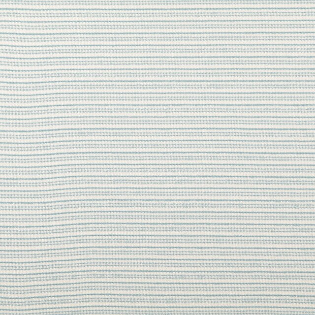 Sweat/french terry garen geverfd strepen turquoise