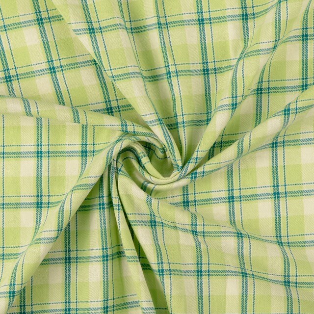 Flanel geruit groen