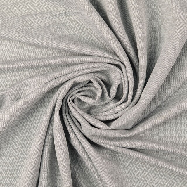 Heavy knit melange garengeverfd uni grijs